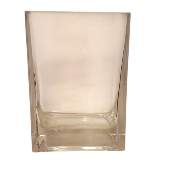 Clear Glass Vase - Picture 2 of 3